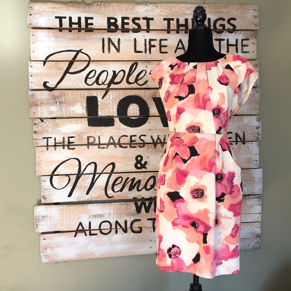 Apartment 9 floral dress with pockets